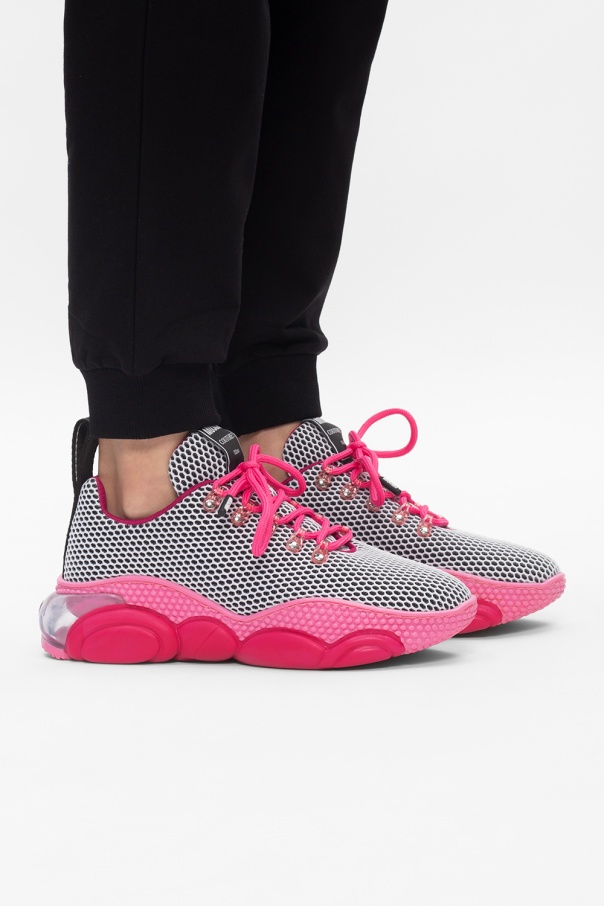 Women's Shoes | burberry red leather sneaker | Moschino Women's Shoes | burberry red leather sneaker | Moschino